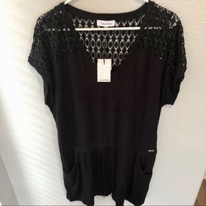 CALVIN KLEIN Swim Cover-up Dress with Pockets NWT